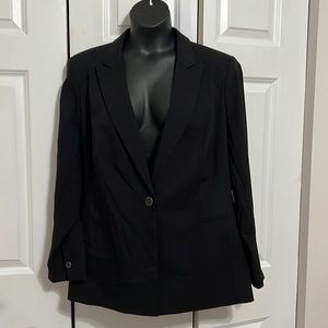 Black plus size blazer size 22